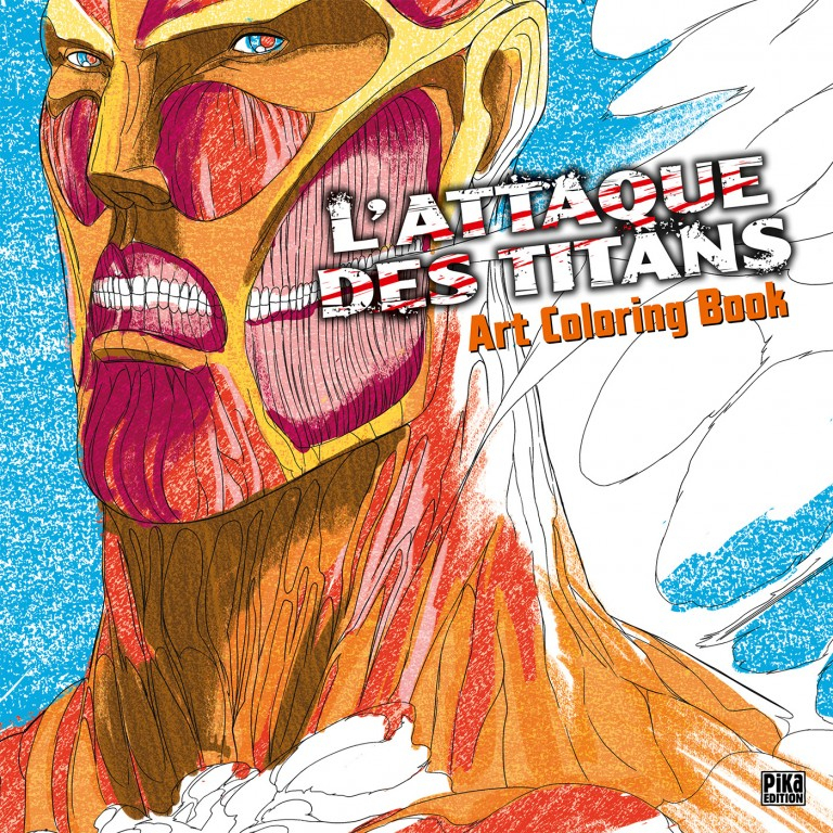 Des Coloriages L&amp;#039;Attaque Des Titans Dès Juin Chez Pika Edition à Coloriage Attaque Des Titans