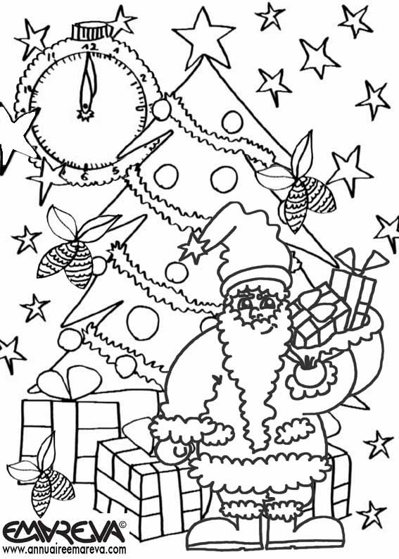 Dessin À Colorier Magique De Noel Cm1 A Imprimer destiné Coloriage Magique Noel