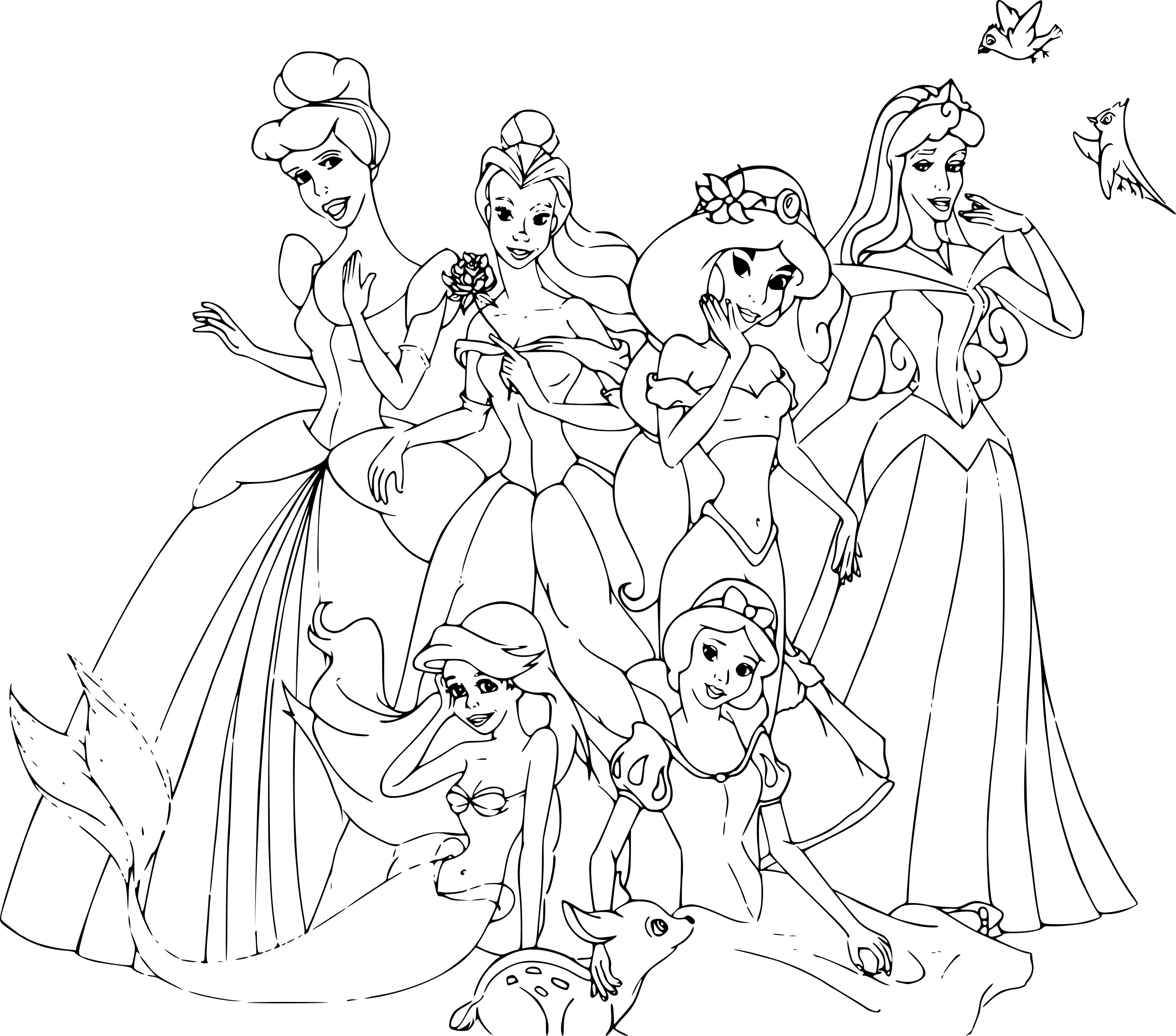 Dessin À Imprimer Disney Inspirant Image Coloriage Disney Princesse À avec Dessin A Imprimer Disney