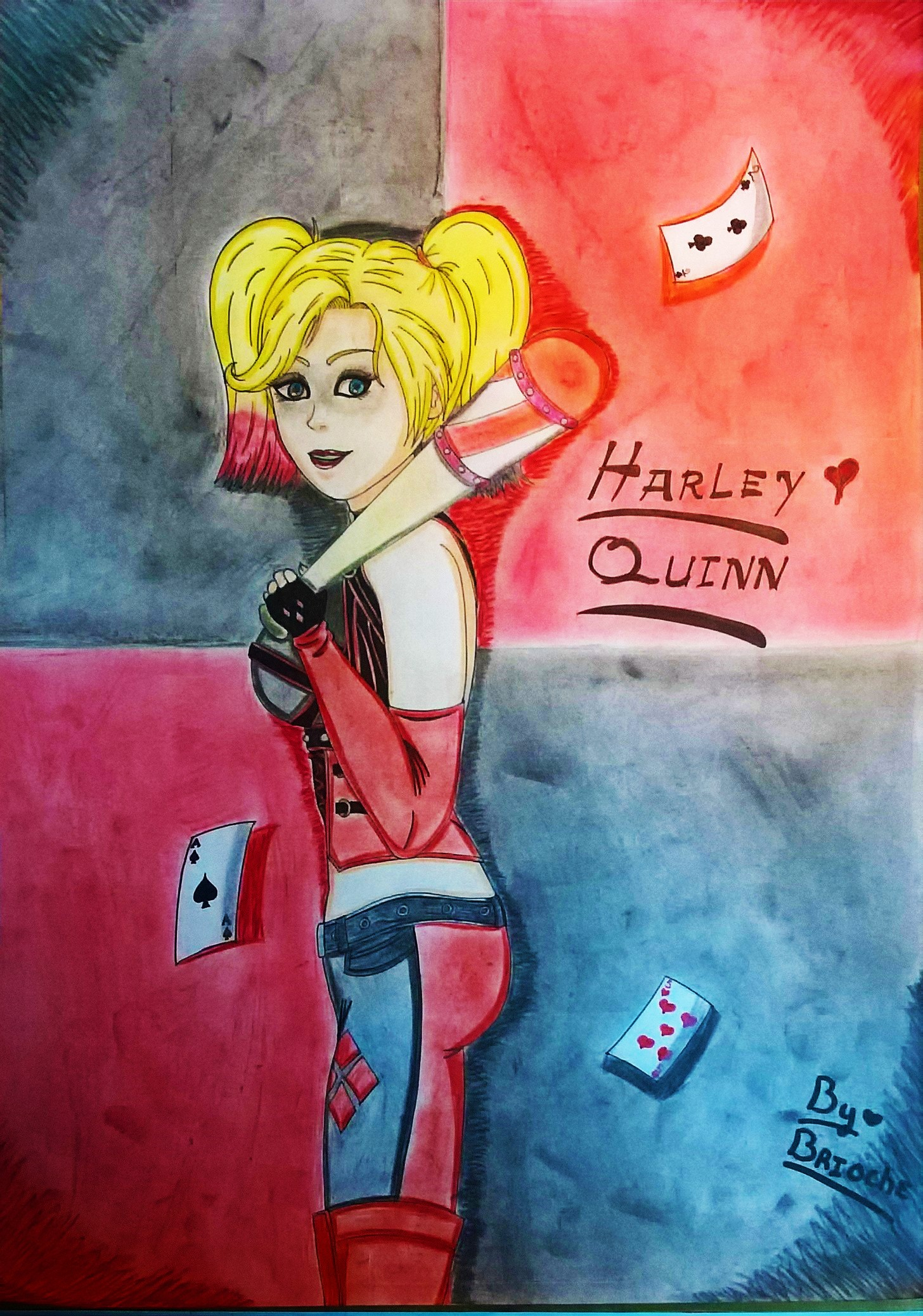 Dessin Harley Quinn - Pencildrawing.fr avec Harley Quinn Dessins