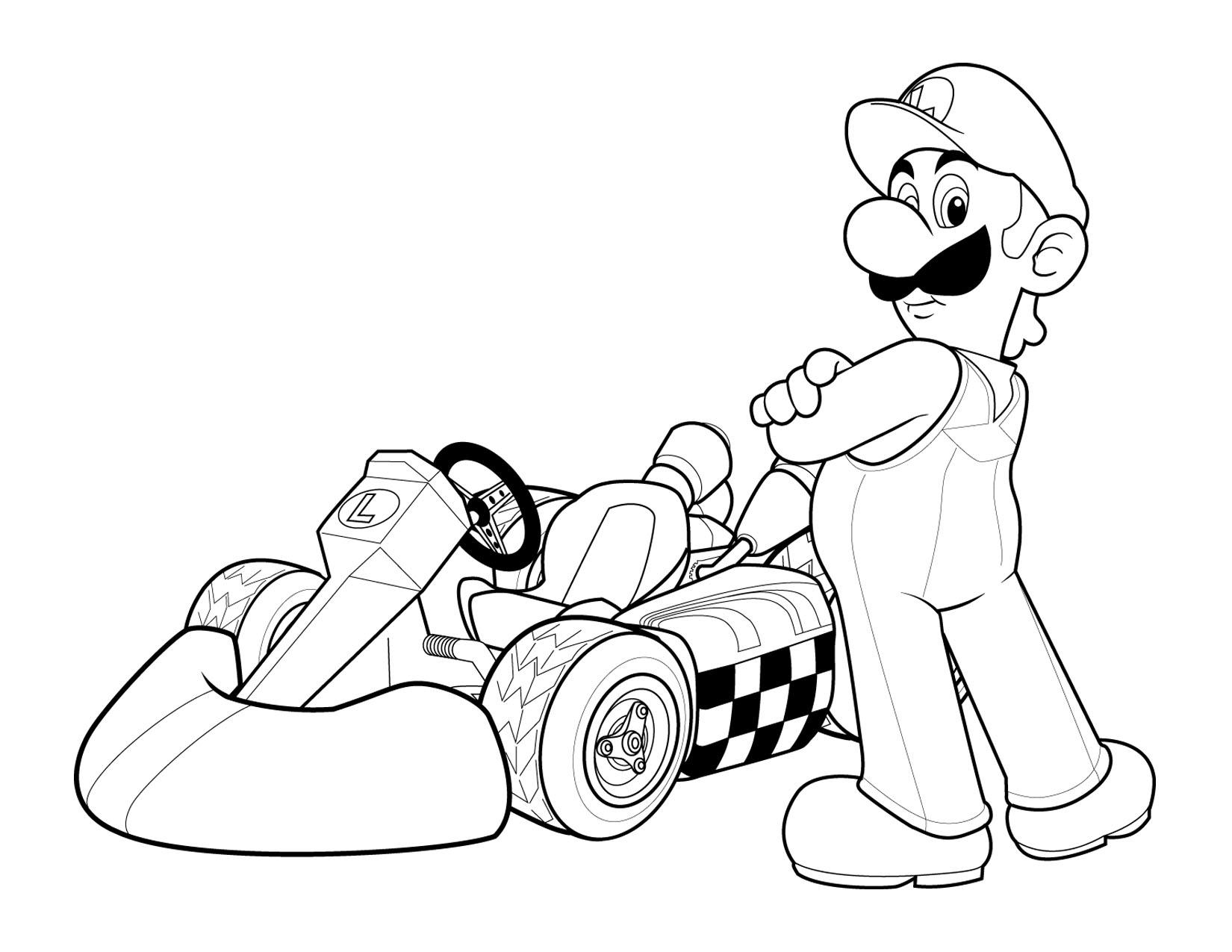 Dessin Mario Bros #112478 (Jeux Vidéos) À Colorier - Coloriages À Imprimer serapportantà Imprimer Dessin Mario
