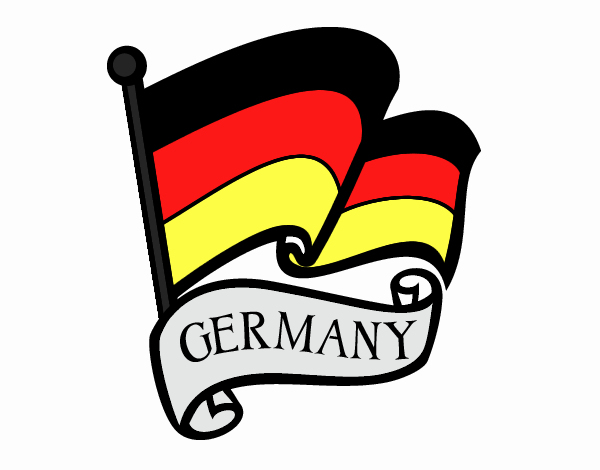 Dibujo De Bandera De Alemania Pintado Por En Dibujos El Día 21-06 pour Drapeau Allemand À Colorier