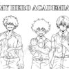 Dibujos De My Hero Academia Para Colorear - 80 Imágenes Para Imprimir à My Hero Academia Dessin A Imprimer