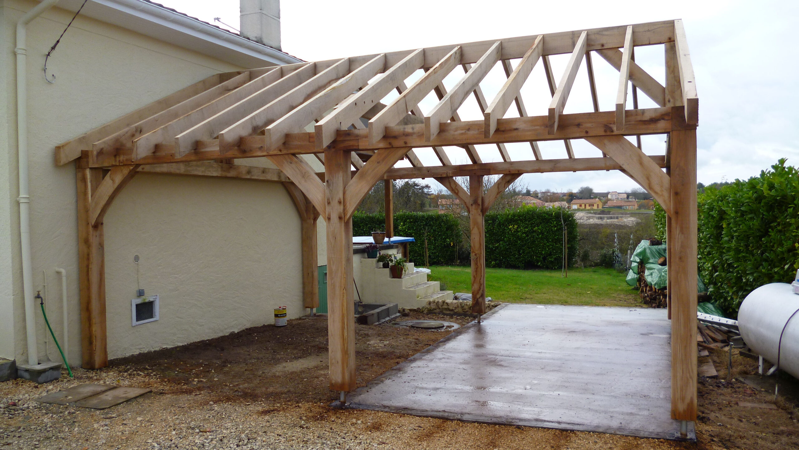 Double Timber Carport Plans - Carport Idea intérieur Plan Carport Bois Gratuit Pdf