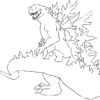 Drawing 12 From Godzilla Coloring Page tout Coloriage Godzilla