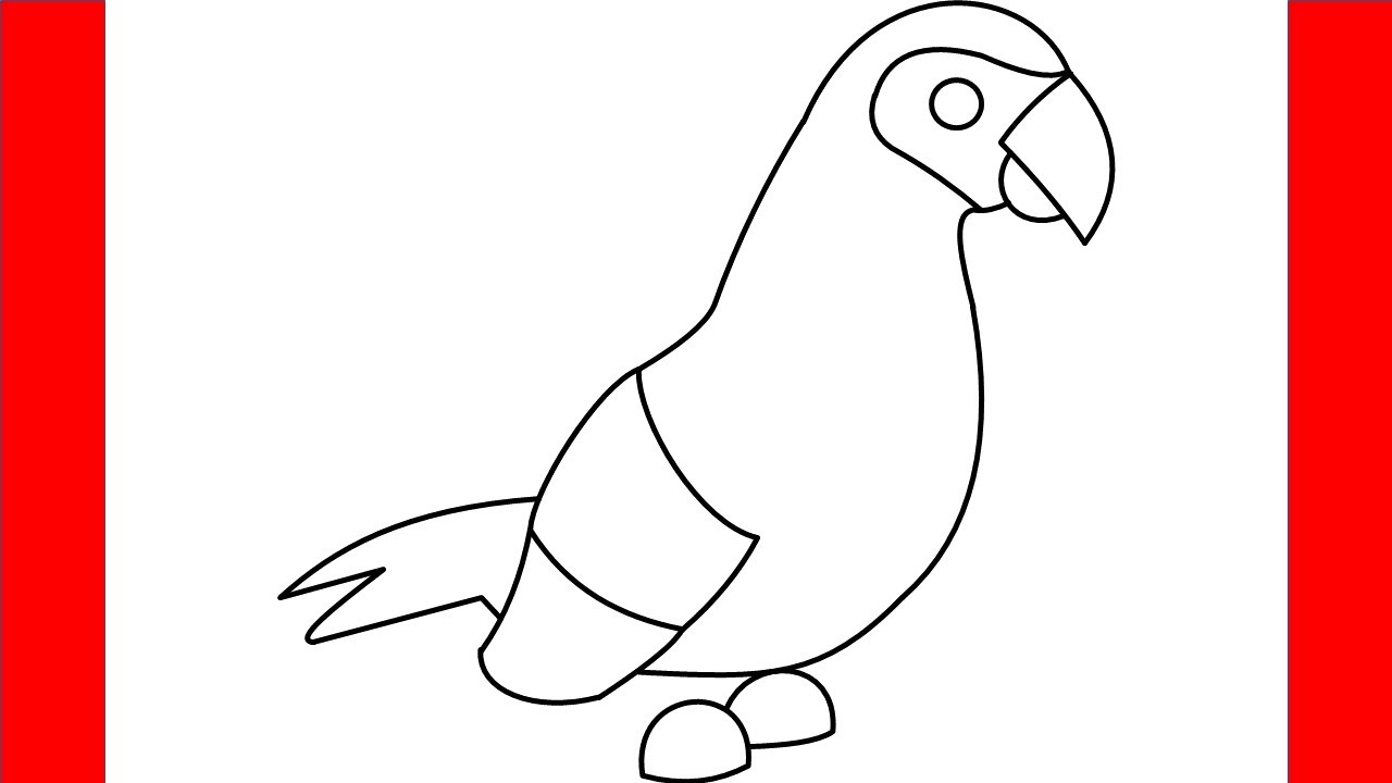 Drawing Adopt Me Pets Parrot concernant Dessin Adopt Me