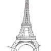 Eiffel Tower Coloring Pages This Kind Of Picture Is Available In Wide concernant Coloriage Tour Eiffel À Imprimer