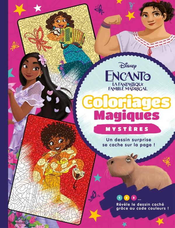 Encanto, La Fantastique Famille Madrigal - Coloriages Magiques - Disney dedans Coloriage Encanto Isabela