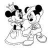 Épinglé Par Edneia Santana Sur Coloriages Enfants | Coloriage Mickey dedans Mickey Et Minnie À Colorier