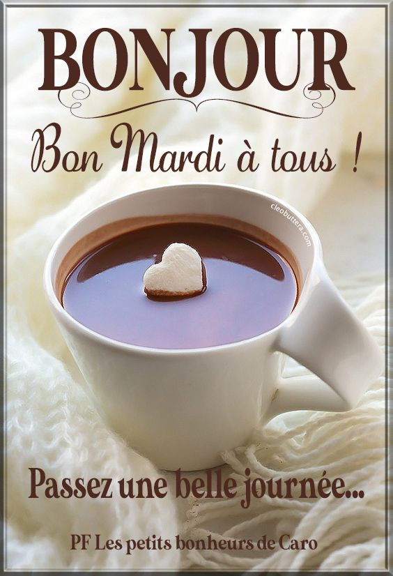 Épinglé Par Les Petits Bonheurs De Caro Sur Epingles Bonjour, Et Fêtes intérieur Bonjour Café Bisous