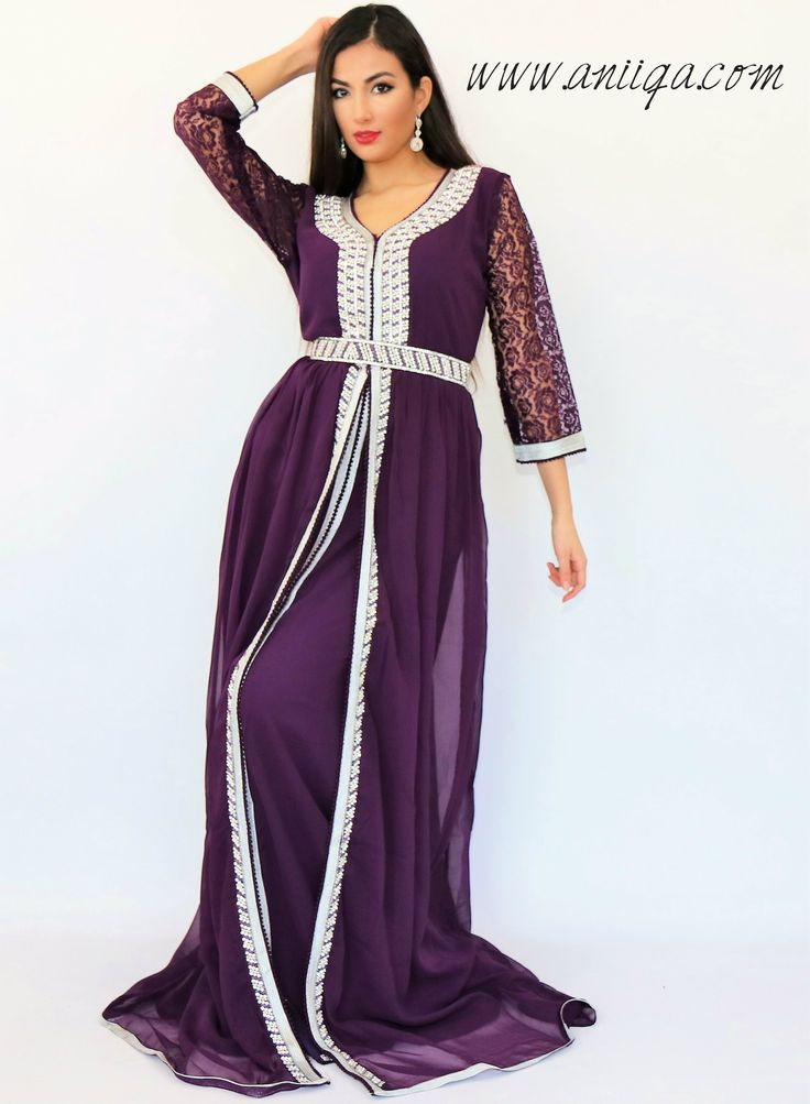 Épinglé Par Lynda Issaadi Sur Robe | Robes Sans Manche, Robe Orientale concernant Robe Soirée Orientale Moderne