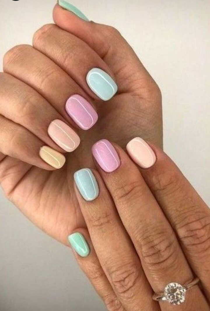 Épinglé Par Marisa Sur Nails | Vernis À Ongles, Idées Vernis À Ongles tout Ongle Semi Permanent Printemps