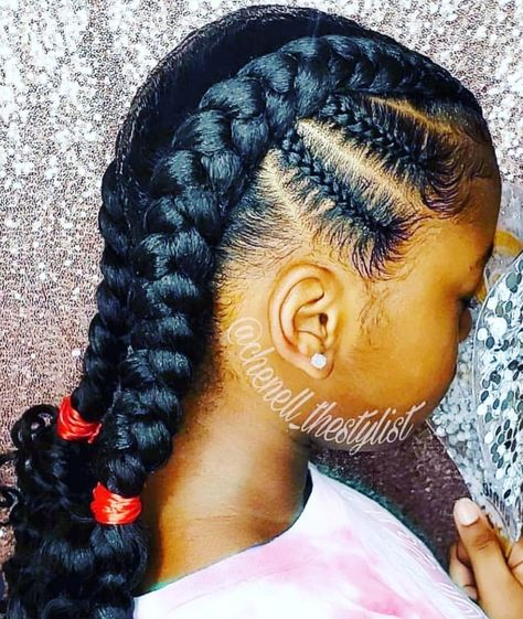 Épinglé Par Merry Loum Sur Tresses Africaines | Coiffure Fillette tout Coiffure Africaine Fillette