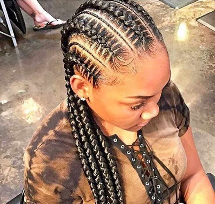 Épinglé Sur Inspiration Coiffure Cheveux Courts dedans Modele Tresses Collées Demi Tete