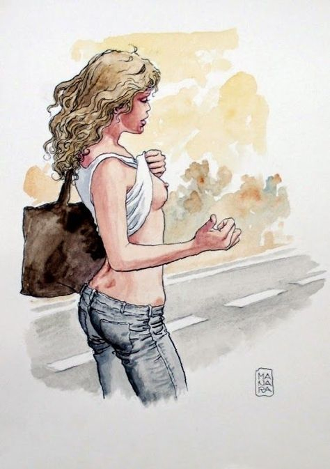 Épinglé Sur Milo Manara destiné Milo Manara Dessin