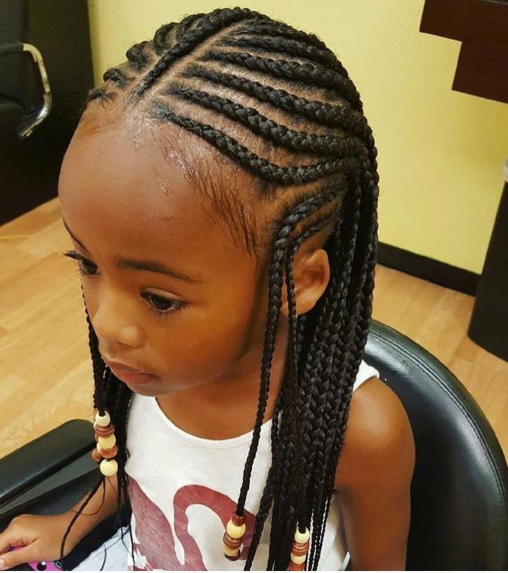 Épinglé Sur Styles Tresses Enfant pour Coiffure Africaine Fillette