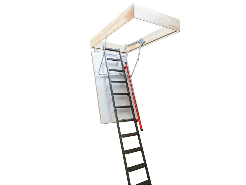 Escaliers Escamotable Fakro Lmp Avec Échelle Métallique avec Escalier Escamotable Avec Rampe