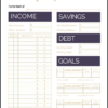 Fix Your Finances Asap With My (Free) Simple Monthly Budget Template dedans Budget Planner Pdf Gratuit