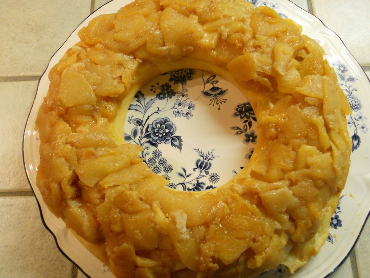 Flan Aux Pommes Et Au Caramel Beurre Salé - Cuisine Maison Gourmande De concernant Flan Aux Pommes Facile Et Rapide Un Vrai Délice