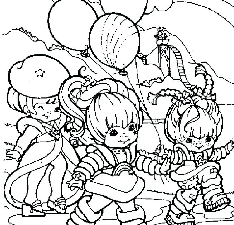 Friends Playing Coloring Pages At Getcolorings | Free Printable dedans Rainbow Friends Coloriage À Imprimer