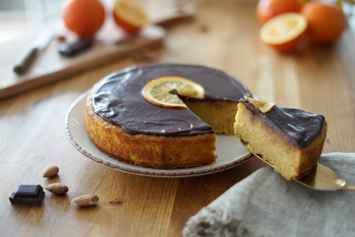 Gâteau À L'Orange (Sans Gluten) - Les Pépites De Noisette destiné Gateau A L Orange Recette Grand Mere