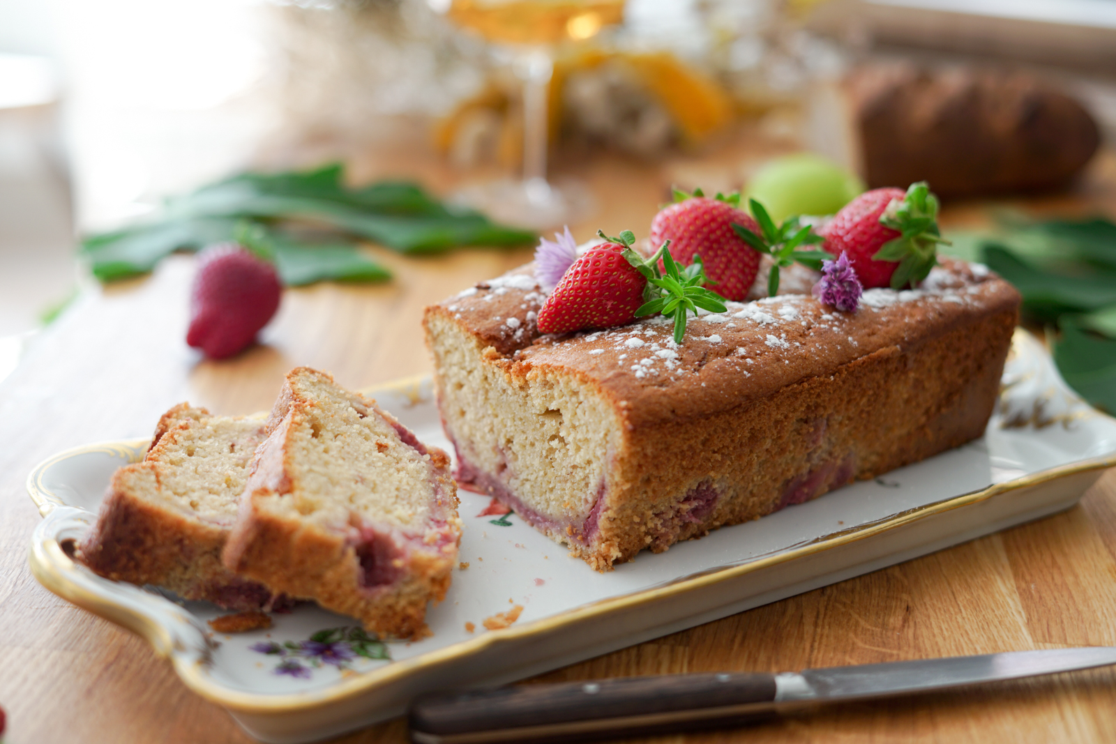 Gâteau Au Yaourt Et Aux Fraises - Les Pépites De Noisette encequiconcerne Cake Au Yaourt Cremeux