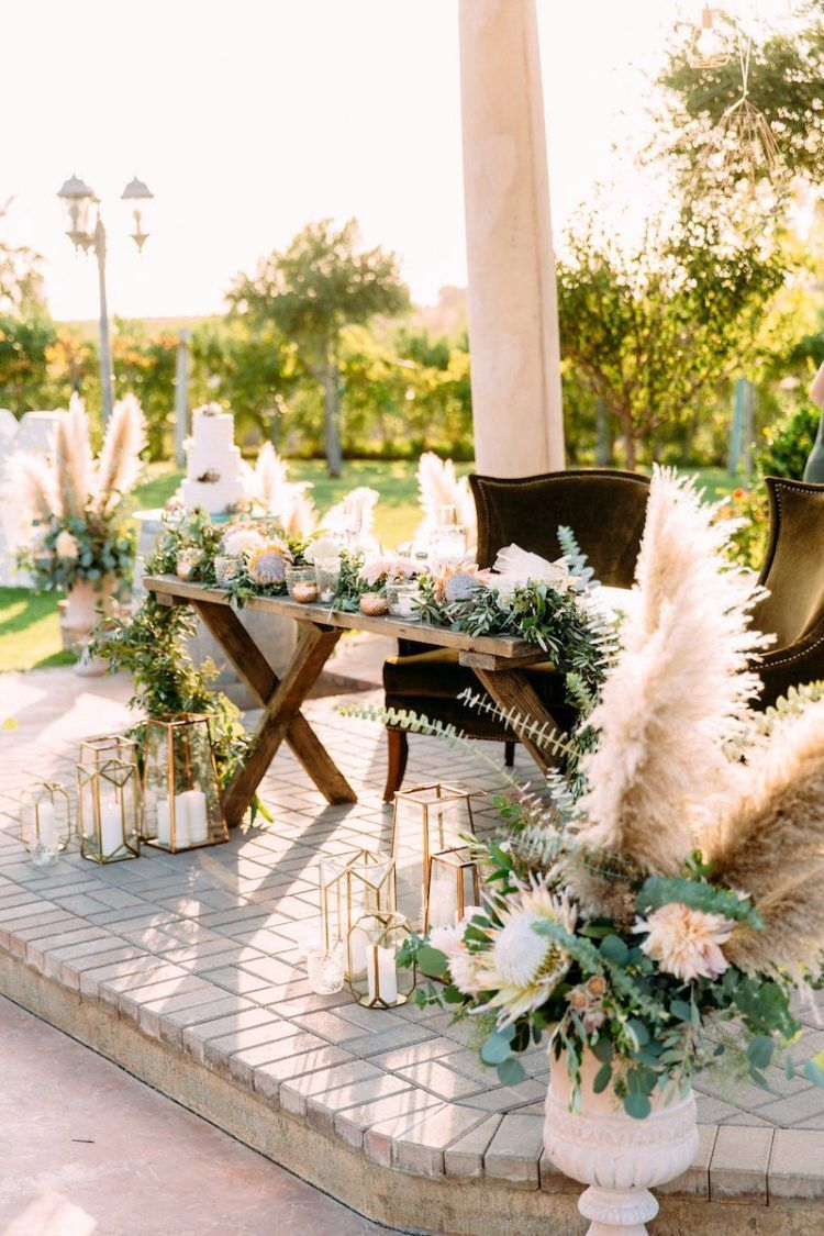 Get Ideas For Enhancing With This Year'S Most Recent Trend. Pampas à Deco Mariage Pampa