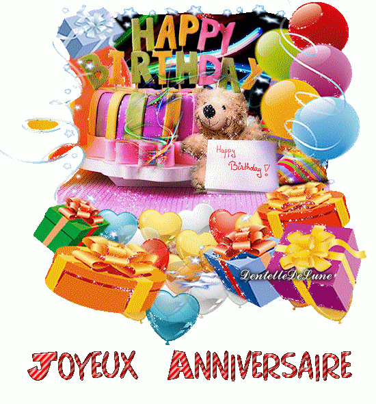 Gif Anniversaire Enfant | Joyeux Anniversaire serapportantà Gif 2023 Gratuit Animé