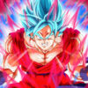 Goku Blue Wallpapers ·① Wallpapertag serapportantà Fond D Ecran Goku