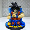 Goku Cake I Made, Let Me Know What You Guys Think : R/Dragonballsuper destiné Gateau Dragon Ball
