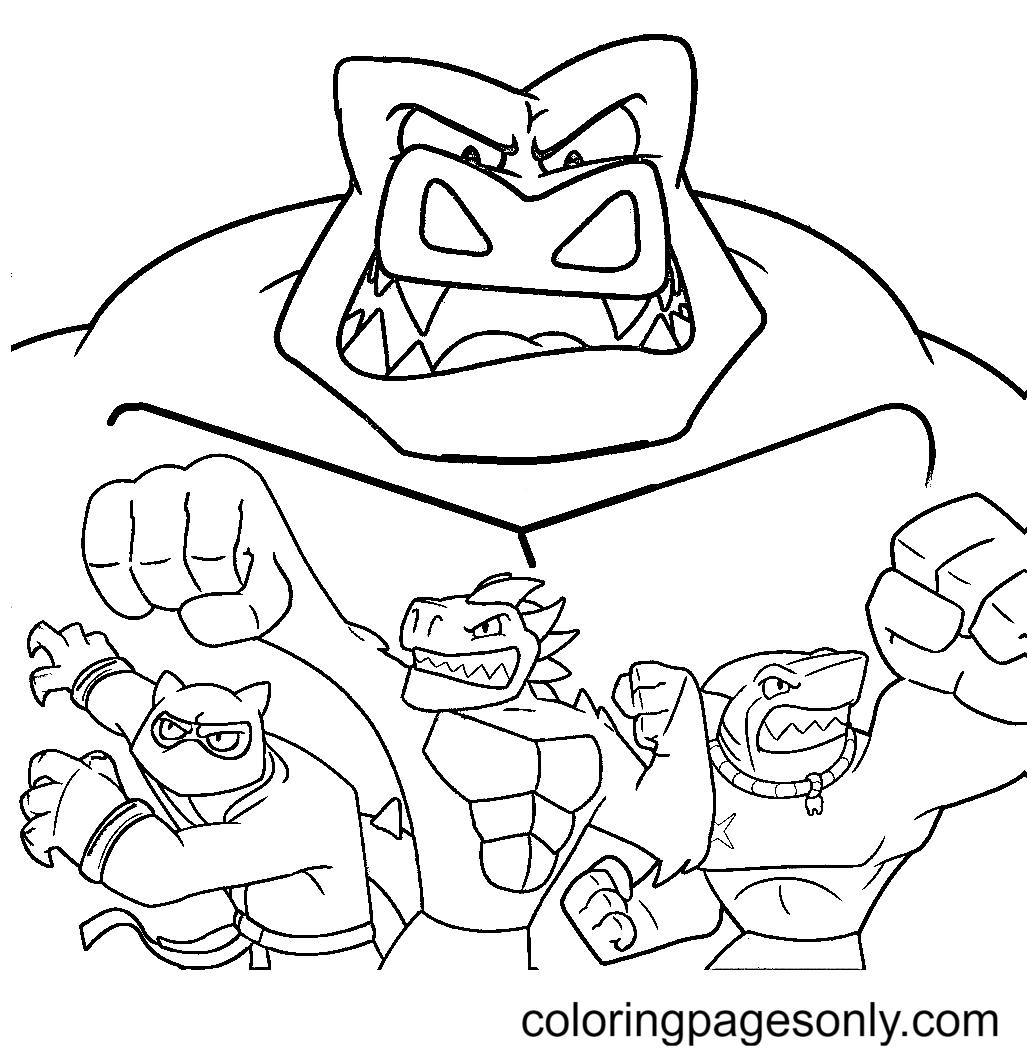 Goo Jit Zu Coloring Pages - Free Printable Coloring Pages avec Dessin Goo Jit Zu