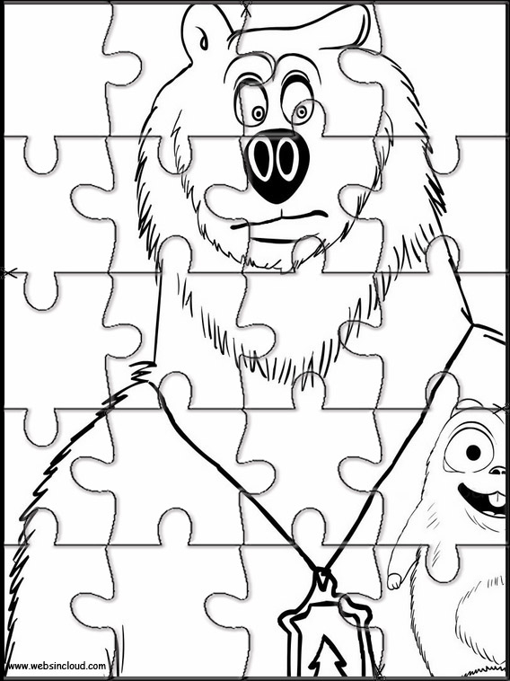 Grizzly Bear Grizzy And The Lemmings Coloring Pages - Grizzy Ve encequiconcerne Dessin A Imprimer Grizzy Et Les Lemmings