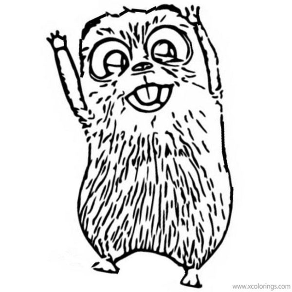 Grizzy And The Lemmings Coloring Pages Grizzy The Bear - Xcolorings encequiconcerne Coloriage Grizzy Lemmings
