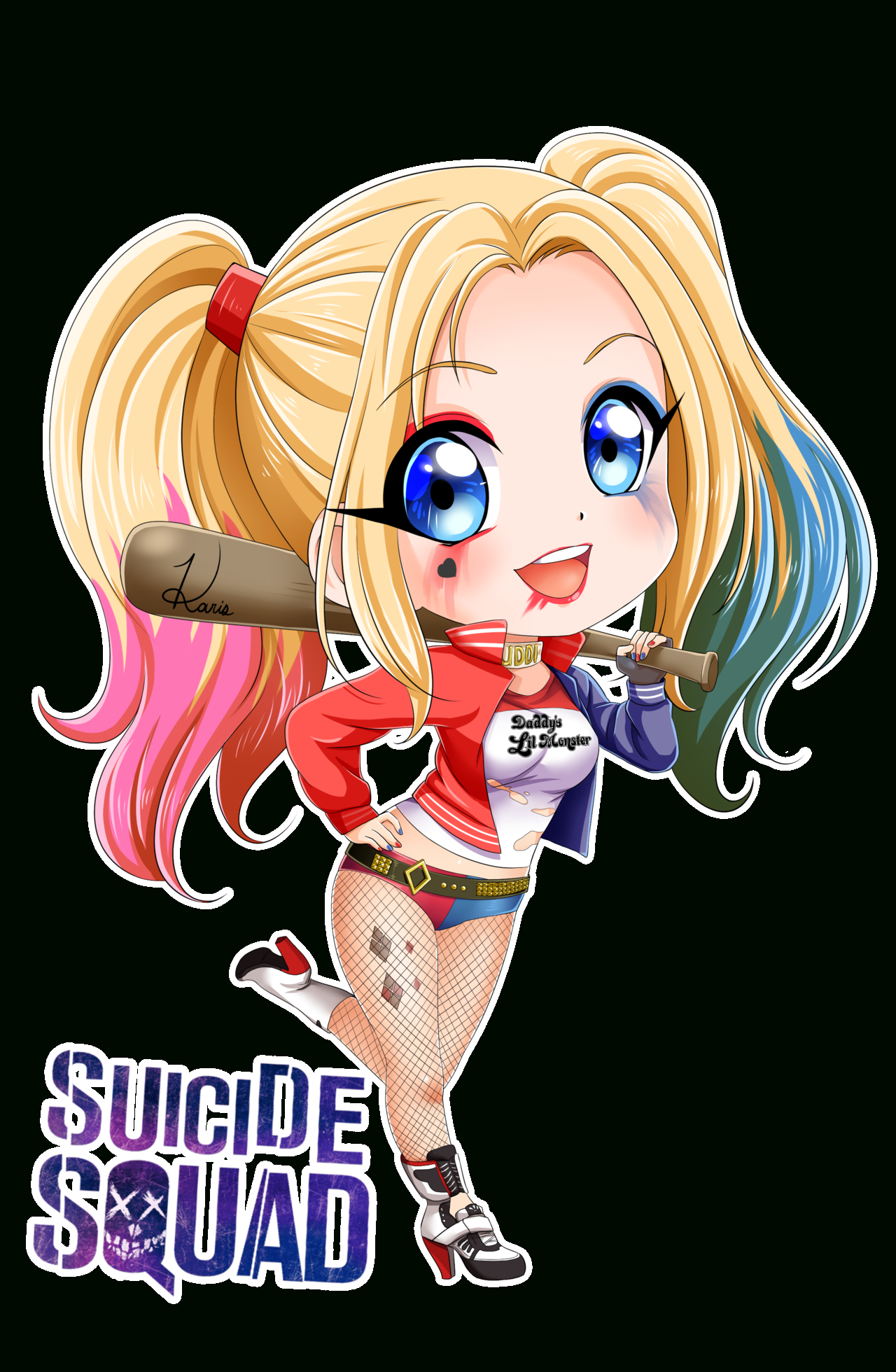 Harley Quinn Chibi Harley Quinn Art, Harley Quinn Kunst, Harley Y Joker avec Harley Quinn Dessins