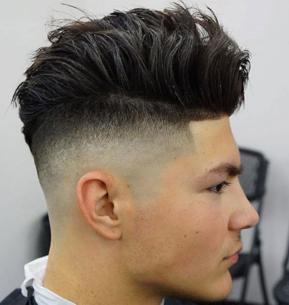 Haut De Haut De Fondu De Coupes De Cheveux - #Coiffure Homme #Coiffure dedans Coupe Fondu Homme