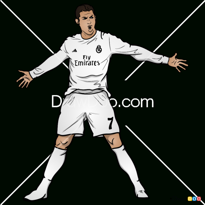 How To Draw Cristiano Ronaldo, Celebrities Cristiano Ronaldo encequiconcerne Dessins De Cristiano Ronaldo