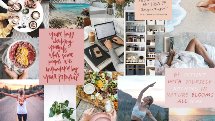 How To Make A Digital Vision Board Using Canva dedans Vision Board 2023