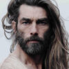 Idée Coiffure : Cheveux Longs Homme Â€&quot; Quand La Taille Co… | Flickr à Coupe Pour Homme Cheveux Long