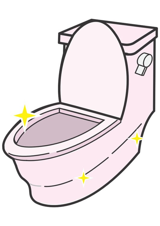 Image Toilette - Images Gratuites À Imprimer - Dessin 30423 concernant Coloriage Toilette