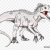 Indominus Rex Indoraptor Coloring Pages - Asalade Wallpaper tout Coloriage Jurassic World Indoraptor