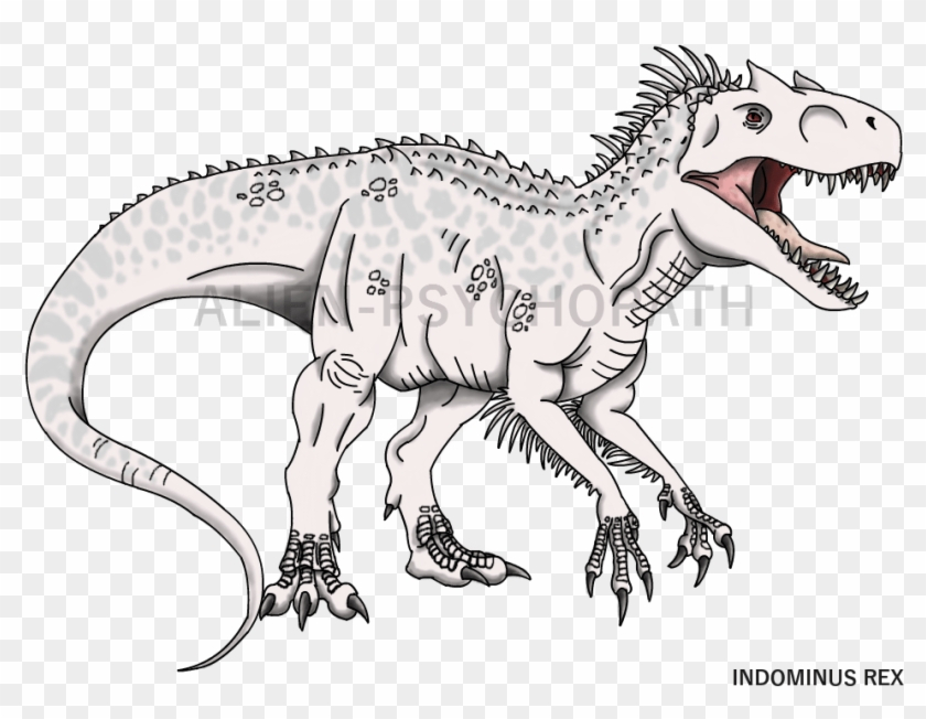Indominus Rex Indoraptor Coloring Pages - Asalade Wallpaper tout Coloriage Jurassic World Indoraptor