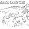 Indoraptor Coloring Page encequiconcerne Coloriage Jurassic World Indoraptor