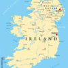 &quot;Ireland And Northern Ireland Political Map With Capitals Dublin And tout Carte Irlande À Imprimer