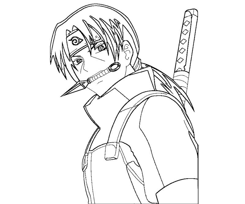 Itachi Drawing At Getdrawings | Free Download à Coloriages Itachi