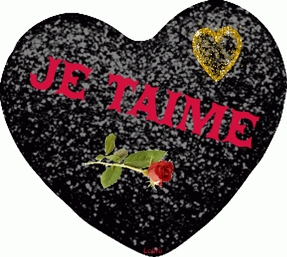 Je T&amp;#039;Aime Dans Un Gros Coeur Rouge - Gros Coeur destiné Coeur Je T&amp;#039;Aime