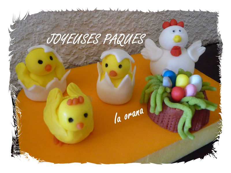 Joyeuses Pâques!!! - Mes Petits Gâteaux Rigolos dedans Gâteaux Rigolos Animaux