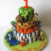 Jungle 1St Birthday Cake - Cakecentral concernant Gateau Theme Jungle