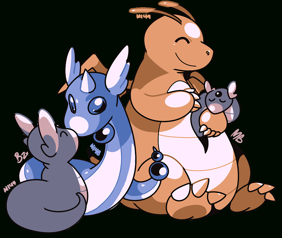 Kakidex &amp;gt; Pokémon Evolution - Pokébip dedans Dracolosse Dessin