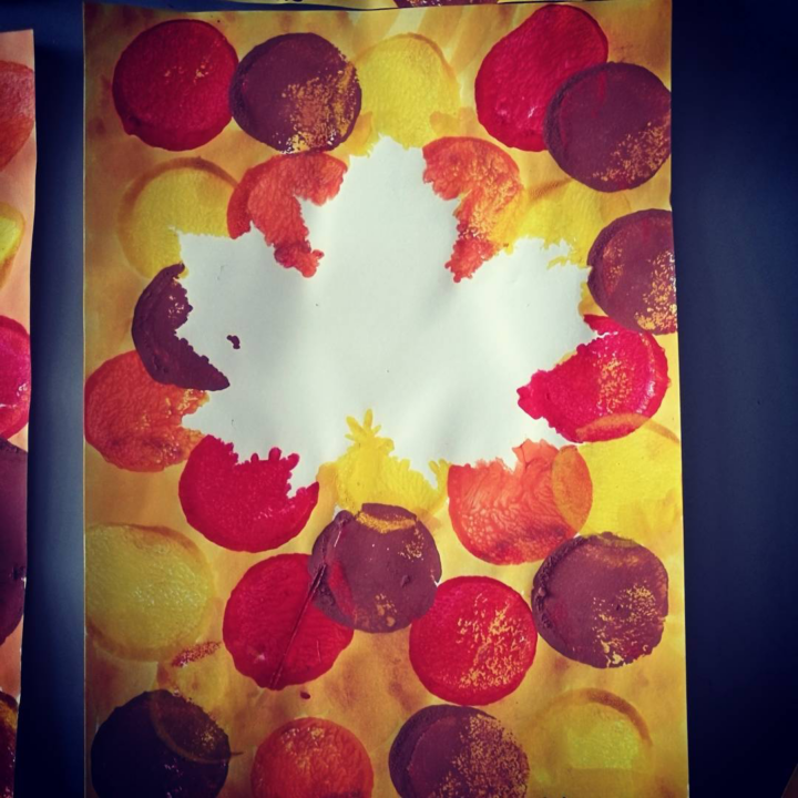 La Classe De Laurene Lcdl Sur Instagram : Les Feuilles D'Automne Par avec Arts Visuel Automne