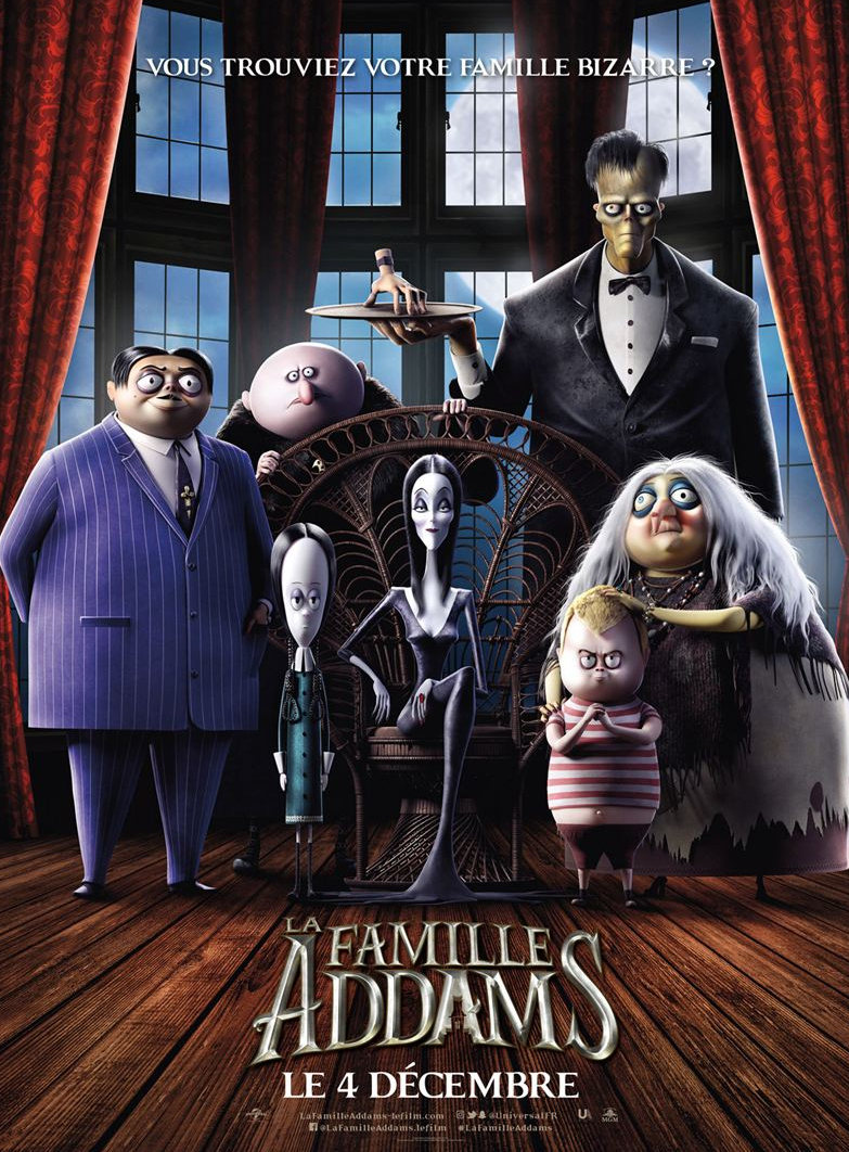 La Famille Addams, Film D&amp;#039;Animation Pour Enfants Le 4 Décembre 2019 encequiconcerne Coloriage La Chose Famille Addams